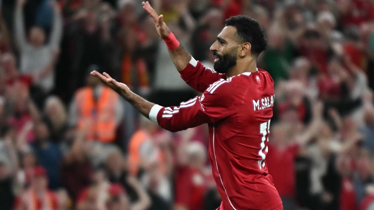 Mohamed Salah recorda o seu companheiro de equipa, Diogo Jota